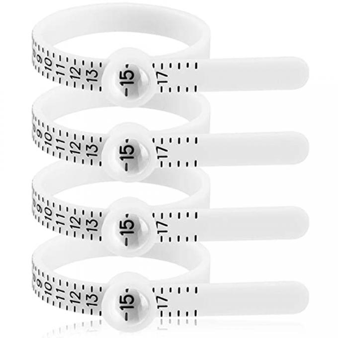 Mücevher Aksesuarları Aletler Plastik Yüzük Boyutlu US 1-17 1