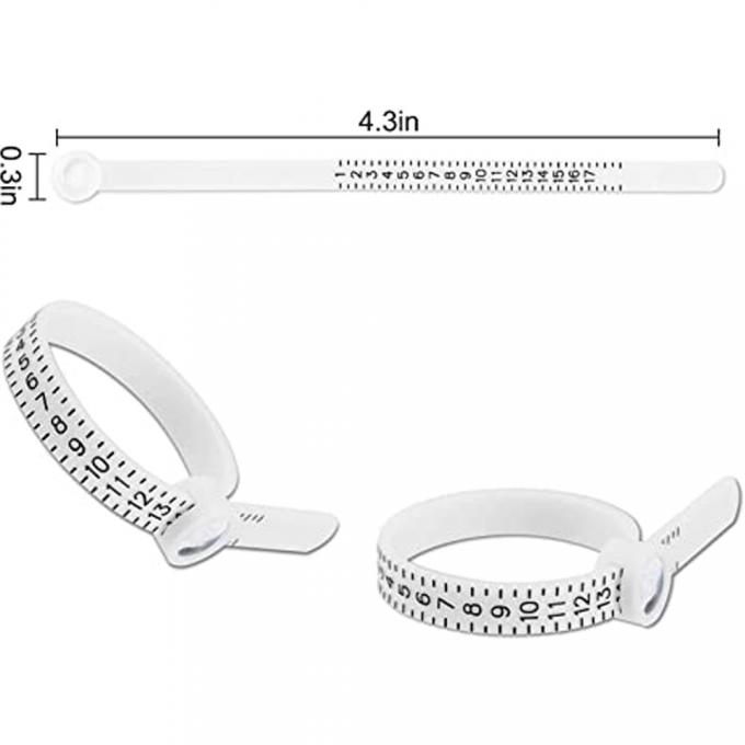 Mücevher Aksesuarları Aletler Plastik Yüzük Boyutlu US 1-17 3