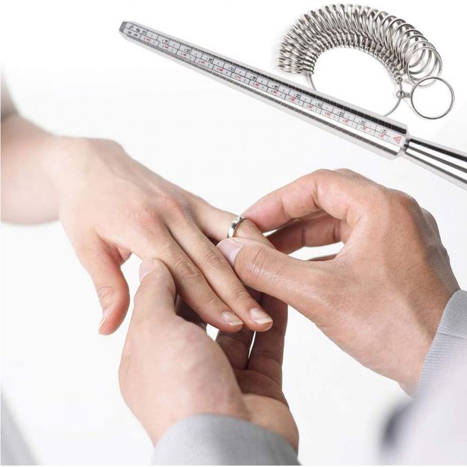 13 Par&ccedil;a M&uuml;cevher &Ouml;l&ccedil;me Aracı Seti El iş&ccedil;iliği DIY Aksesuarlar 4