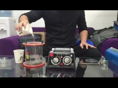 KT2000 5kg Tumbler Takı Parlatma Makinesi 60W Çift Yönlü Dönüş